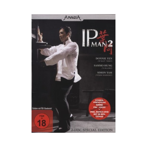 Ip Man 2 - Donnie Yen  Sammo Hung  2 DVDs/NEU/OVP FSK18