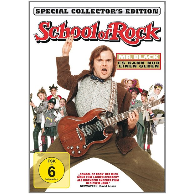 School Of Rock - Special Edition - Jack Black  DVD/NEU/OVP