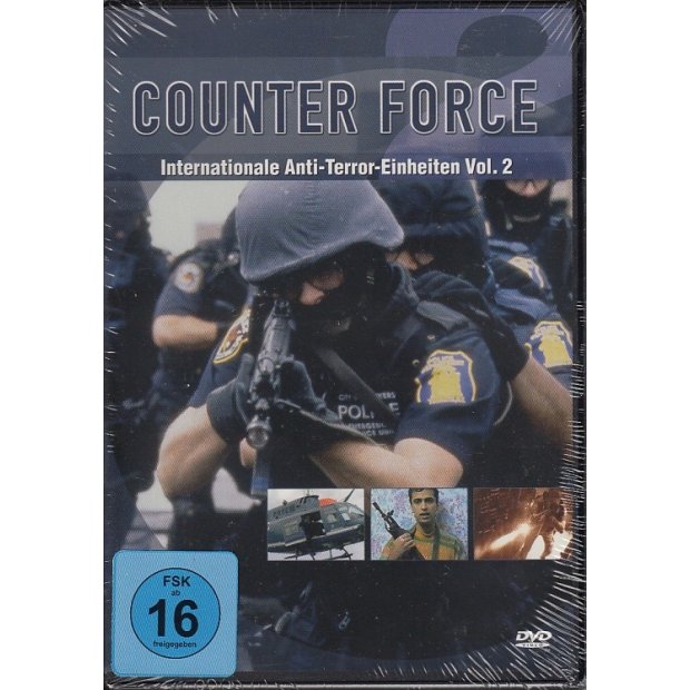 Counter Force - Internationale Anti-Terror-Einheiten, Vol. 2  DVD/NEU/OVP