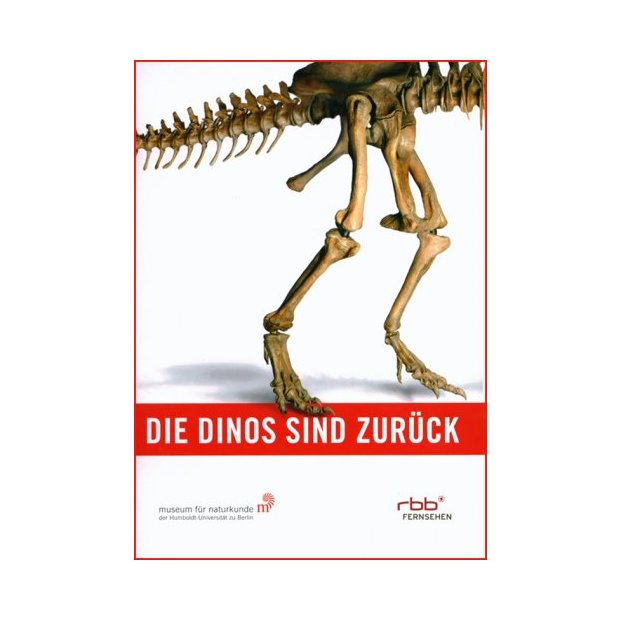 Die Dinos sind zurück - Museum für Naturkunde  DVD/NEU/OVP