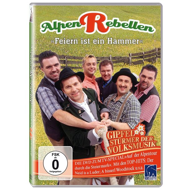 Alpenrebellen - Feiern ist ein Hammer   DVD/NEU/OVP