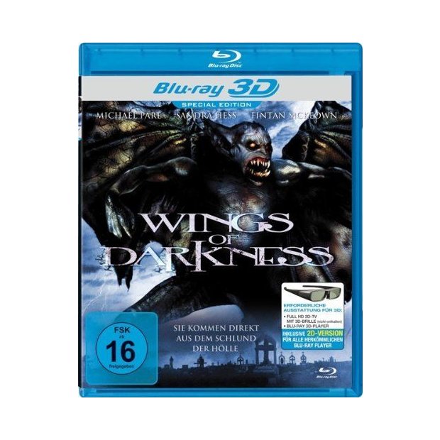 Wings of Darkness - Michael Pare  3D Blu-ray/NEU/OVP