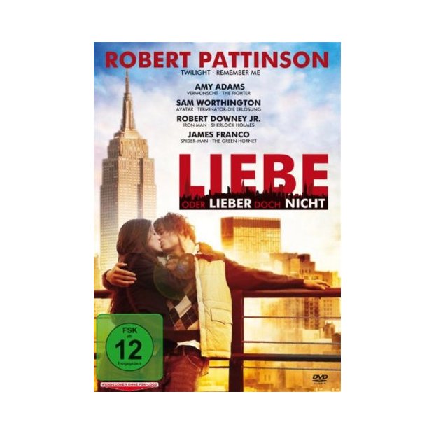 LIEBE oder lieber doch nicht - Robert Pattinson EAN2  DVD/NEU/OVP