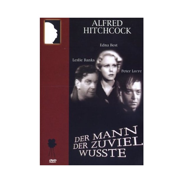 Alfred Hitchcock: Der Mann, der zuviel wusste - OmU (Cover2) [DVD] NEU/OVP