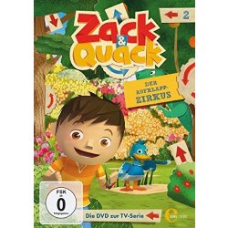 Zack &amp; Quack - Folge 2: Der Aufklapp-Zirkus  DVD/NEU/OVP