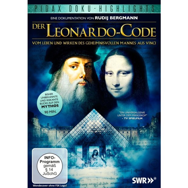 Der Leonardo-Code - Vom Leben und Wirken...da Vinci PIDAX  DVD/NEU/OVP