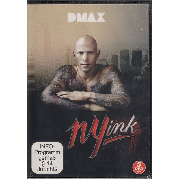 New York INK - DMAX Serie [3 DVDs] NEU/OVP NY