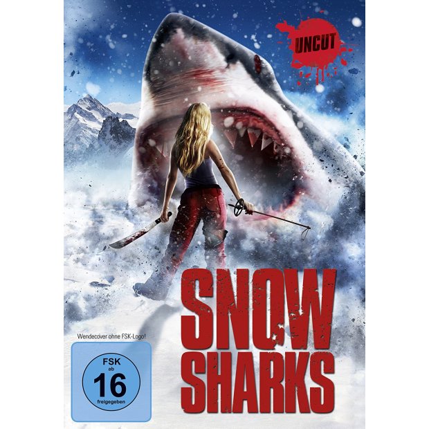 Snow Sharks - UNCUT  DVD/NEU/OVP