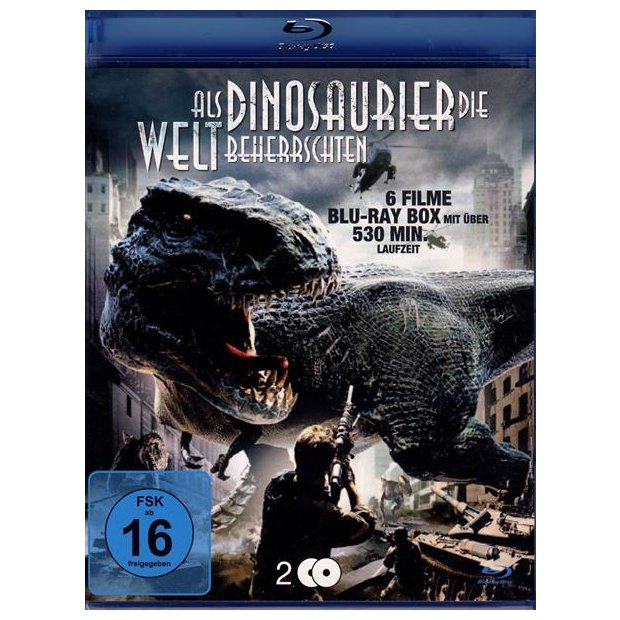 Als Dinosaurier die Welt beherrschten - 6 Filme  Blu-ray/NEU/OVP