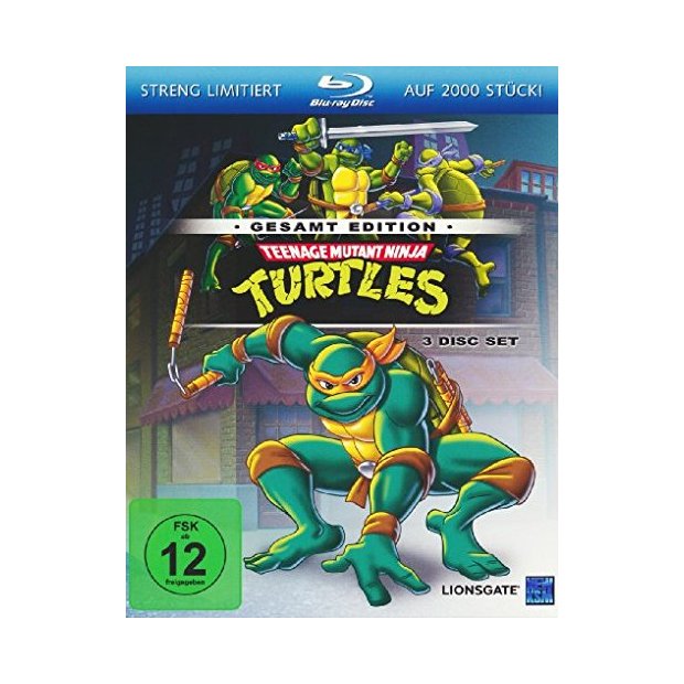 Teenage Mutant Ninja Turtles - Gesamtedition [3 Blu-rays] NEU/OVP