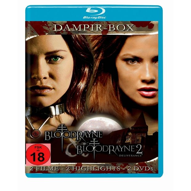 Dampir-Box - Bloodrayne 1+2  -  2 Blu-rays/NEU/OVP FSK 18