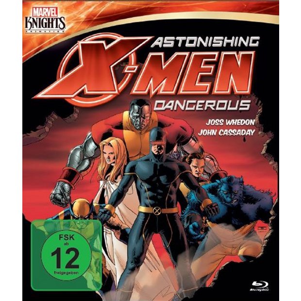 Astonishing X-Men: Dangerous - Marvel Knights (OMU) Blu-ray/NEU/OVP