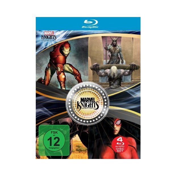 Marvel Knights Box (OMU) 4 Filme - 4 Blu-rays/NEU/OVP
