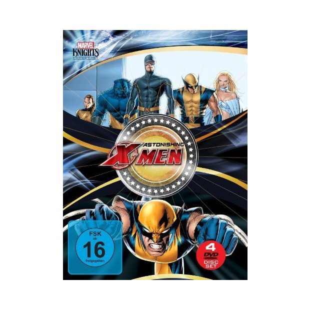 Astonishing X-Men Box (OmU) 4 Filme  [4 DVDs] NEU/OVP