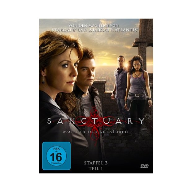 Sanctuary - Wächter der Kreaturen - Staffel 3.1 - 3 DVDs/NEU/OVP