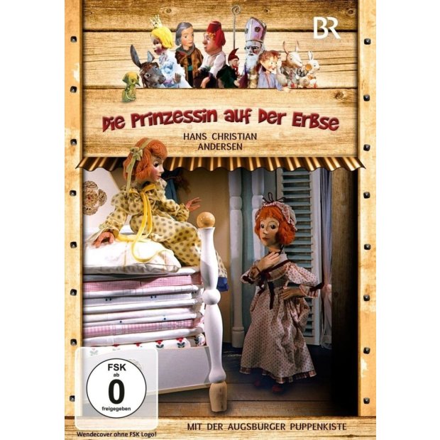 Augsburger Puppenkiste - Die Prinzessin auf der Erbse - Pidax  DVD *HIT*