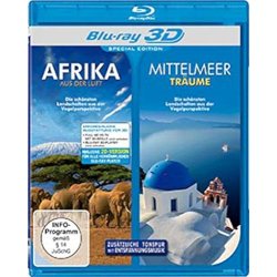 Afrika aus der Luft &amp; Mittelmeer-Tr&auml;ume - 3D...