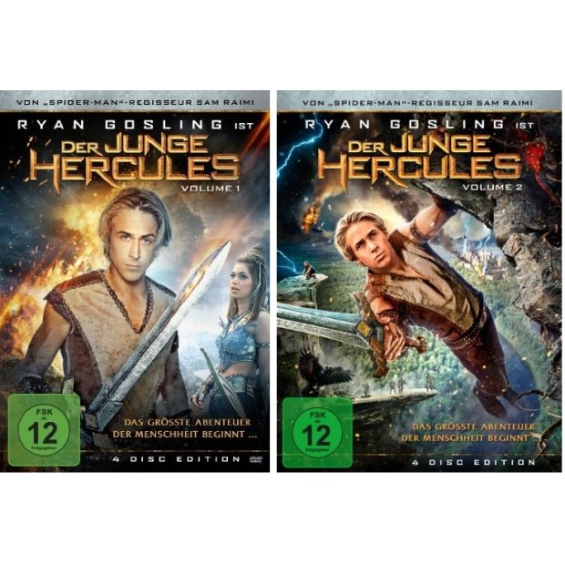 Der junge Hercules - Volume 1+2 - Ryan Gosling [8 DVDs] NEU/OVP