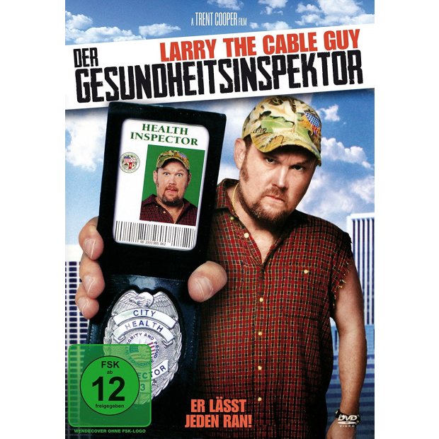 Der Gesundheitsinspektor - Larry the Cable Guy  DVD/NEU/OVP