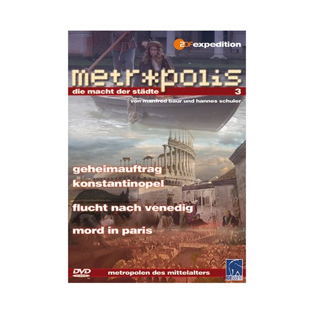 Metropolis - Die Macht der Städte, Vol. 3  Dokumentation DVD/NEU/OVP