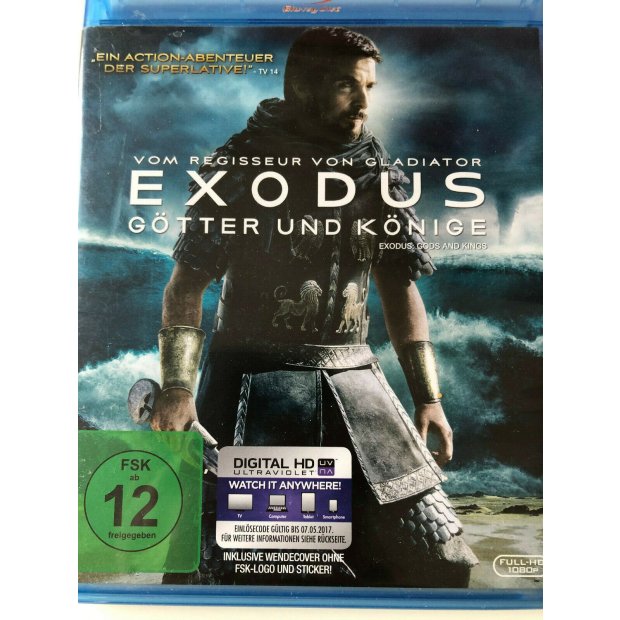 Exodus - Götter und Könige - Ridley Scott  Blu-ray  *HIT* Neuwertig