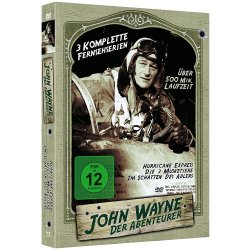 John Wayne -  Der Abenteurer - 3 kompl. Serien - Holzbox...
