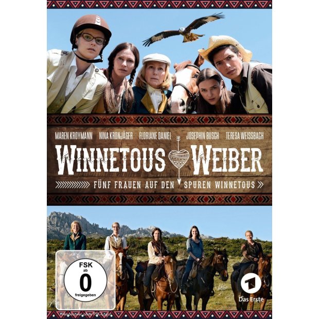 Winnetous Weiber / Fünf Frauen auf den Spuren Winnetous [Pidax]  DVD/NEU/OVP
