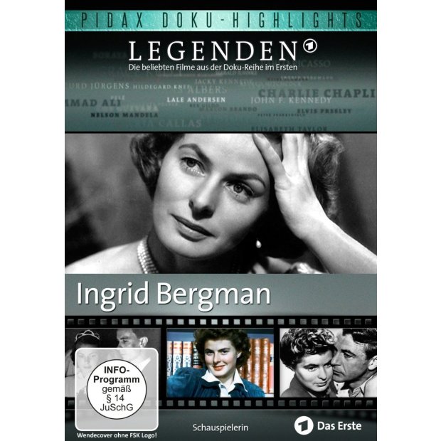 Legenden: Ingrid Bergman - Die beliebte ARD-Reihe [Pidax] Klassiker  DVD/NEU/OVP