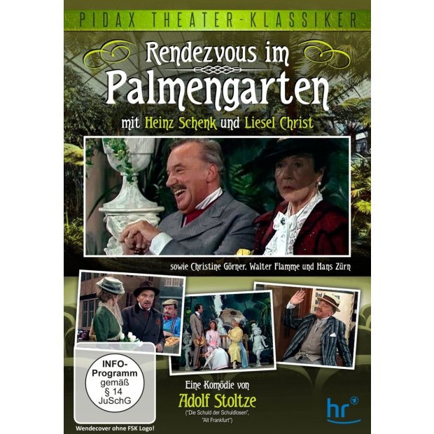 Rendezvous im Palmengarten - Heinz Schenk [Pidax] Theater Klassiker DVD/NEU/OVP