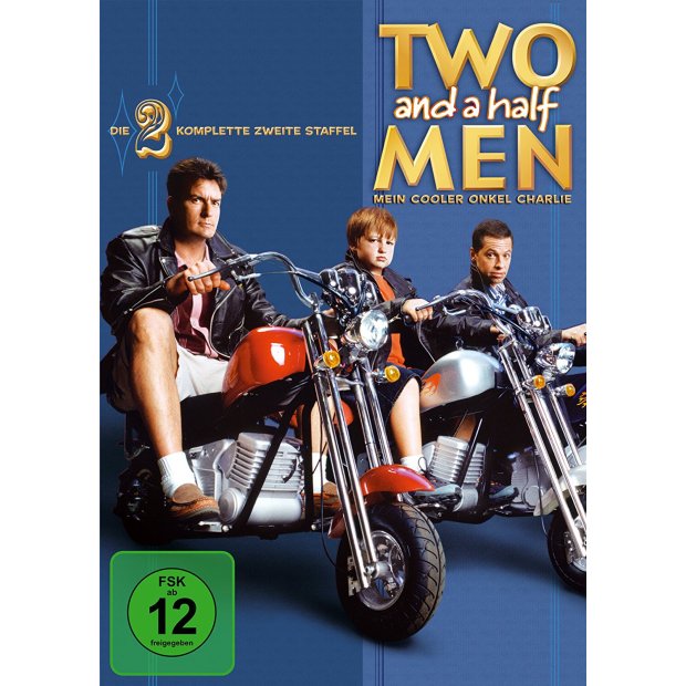 Two and a  half Men - komplette zweite Staffel 2 - 4 DVDs/NEU/OVP