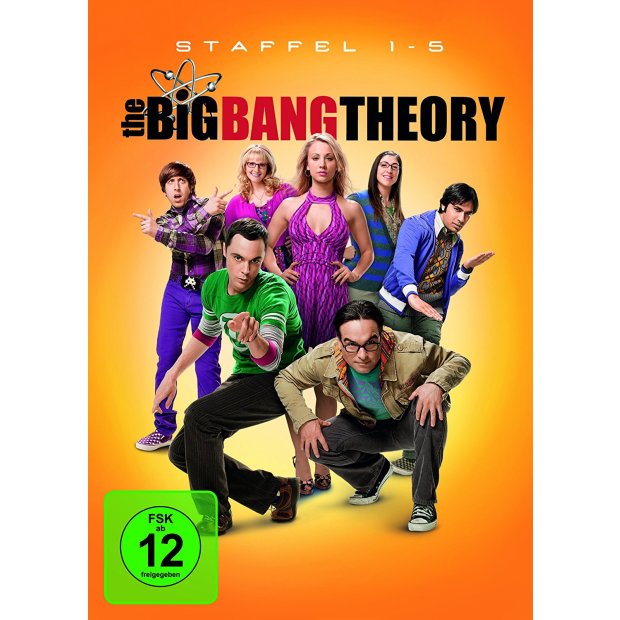 The Big Bang Theory Staffel 1+2+3+4+5  [16 DVDs] NEU/OVP
