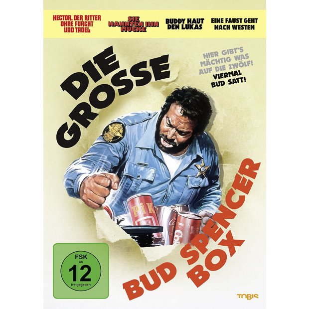 Die große Bud Spencer Box - 4 Filme [4 DVDs] NEU/OVP