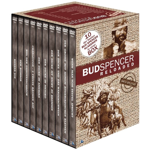 Bud Spencer 10er Box RELOADED (10 DVDs) NEU/OVP