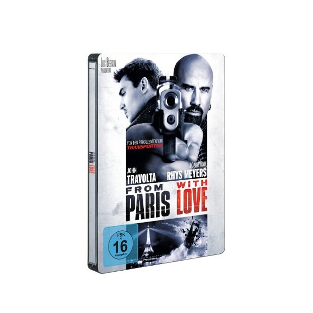 From Paris with Love - Steelbook - John Travolta  DVD  *HIT* Neuwertig
