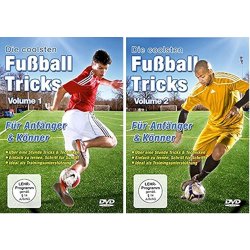 Die coolsten Fussballtricks - Volume 1+2 - 2 DVDs/NEU/OVP