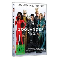 Zoolander No. 2 - Ben Stiller  Owen Wilson  DVD/NEU/OVP