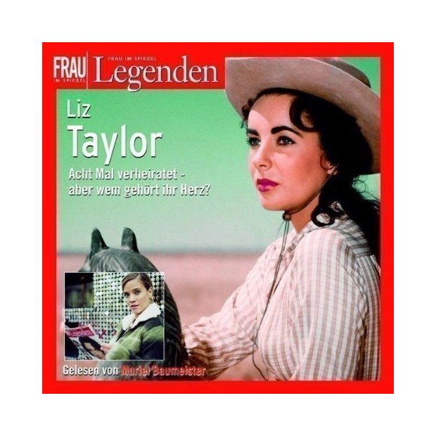 Liz Taylor - Frau im Spiegel Legenden - Hörbuch 2 CDs/NEU/OVP
