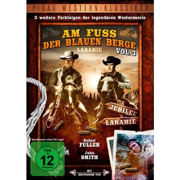 Am Fuß der blauen Berge - Vol. 3 (Laramie) - (Pidax Western)  DVD/NEU/OVP