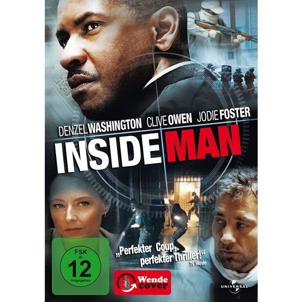 Inside Man - Denzel Washington  Clive Owen  DVD/NEU/OVP