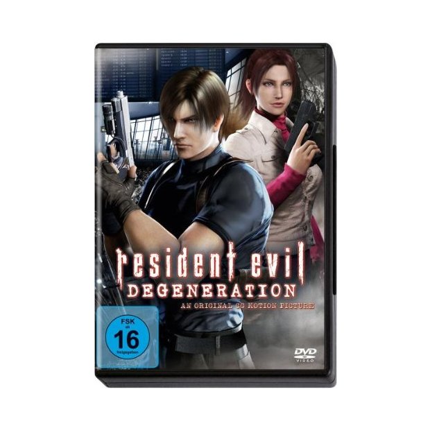 Resident Evil: Degeneration - CGI Film  DVD/NEU/OVP