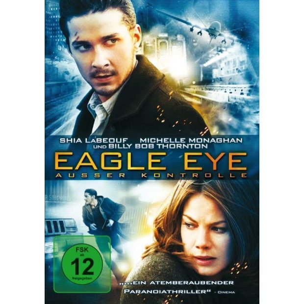 Eagle Eye - Außer Kontrolle - Shia LaBeouf  DVD/NEU/OVP