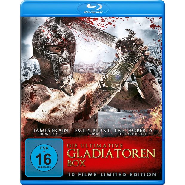Die Ultimative Gladiatoren Box - 10 Filme  Blu-ray/NEU/OVP