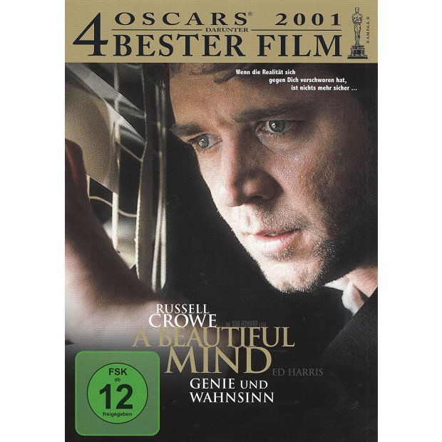 A Beautiful Mind - Genie und Wahnsinn  Russell Crowe  DVD/NEU/OVP