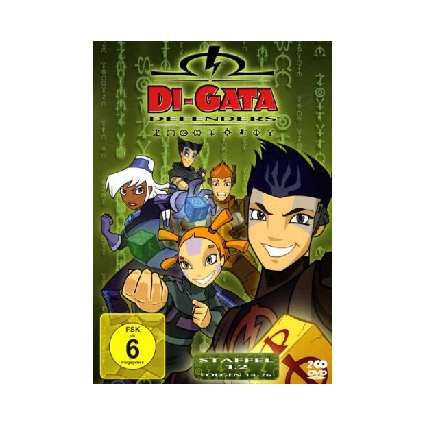Di-Gata Defenders - Staffel 1.2, Episoden 14-26 [2 DVDs] NEU/OVP