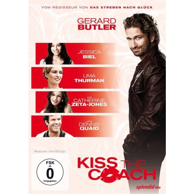 Kiss the Coach  - Gerard Buttler Jessica Biehl  u.a.  DVD/NEU/OVP