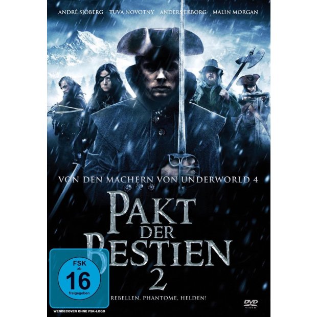 Pakt der Bestien 2 - Rebellen Phantome Helden  DVD/NEU/OVP