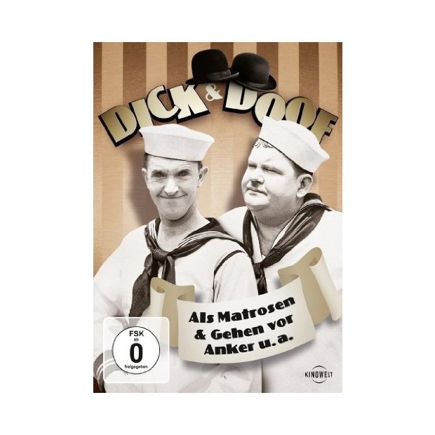 Dick & Doof - Als Matrosen & Gehen vor Anker u.a -  DVD  *HIT*