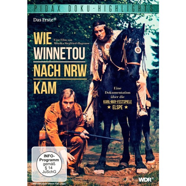 Wie Winnetou nach NRW kam - Pierre Brice - Doku Pidax  DVD/NEU/OVP