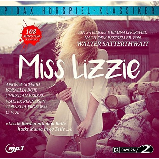 Miss Lizzie - Kriminalhörspiell (Pidax Klassiker)  mp3-CD/NEU/OVP