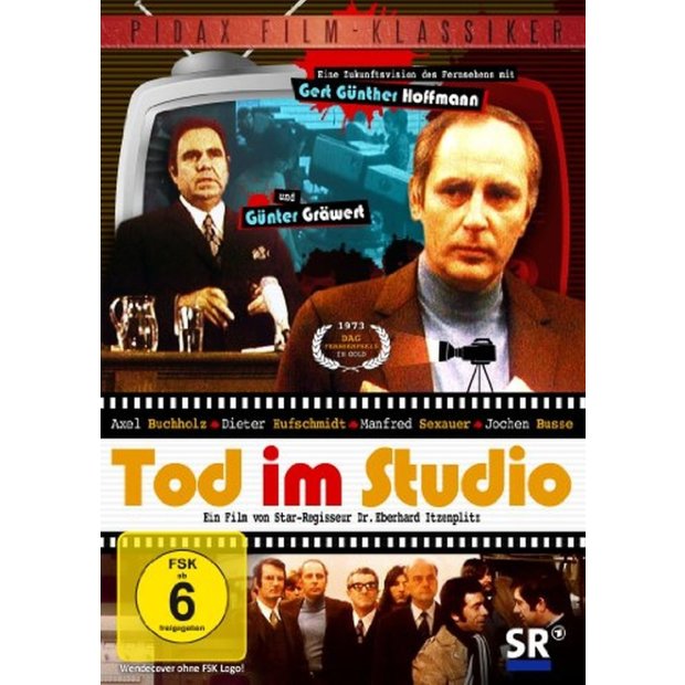 Tod im Studio (Pidax Film-Klassiker)  DVD/NEU/OVP
